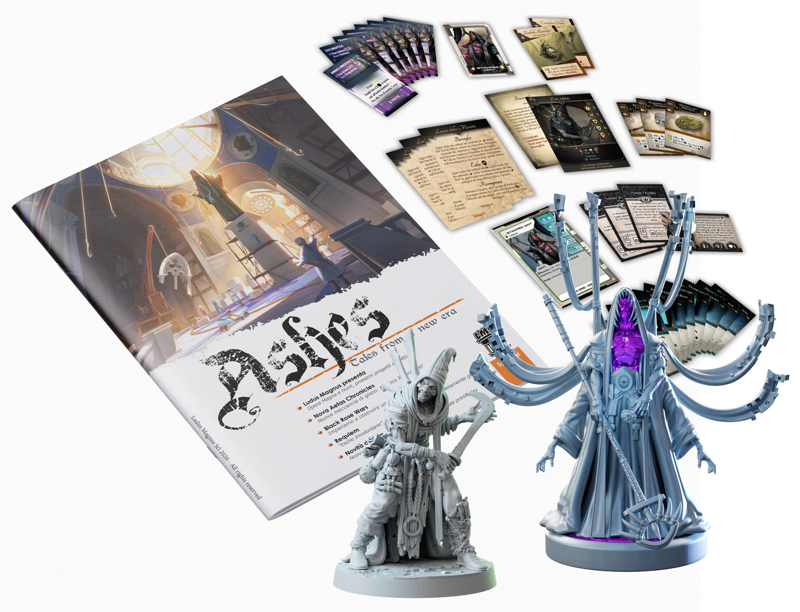 Ashes Special 13 (ITA) + 2 Miniatures + 39 Promo Cards ENG - Image 2